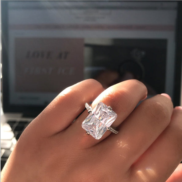 18k white gold plated bracelet