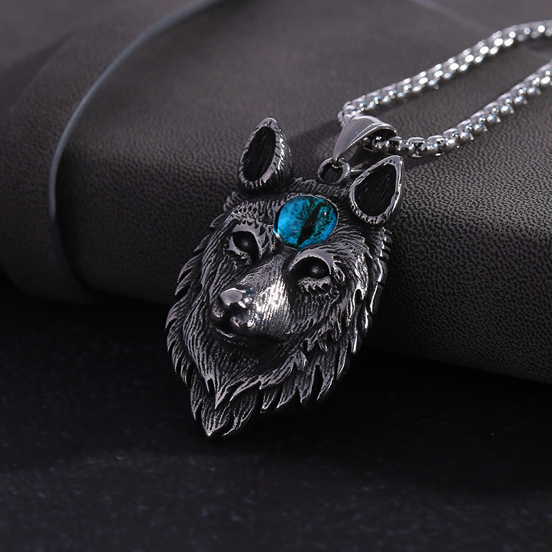 Head High Quality Metal Pendant Necklace