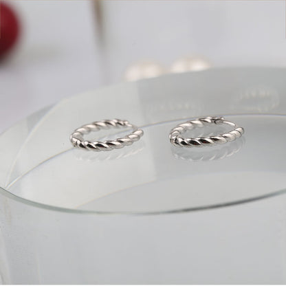 Korean S925 pure silver earrings