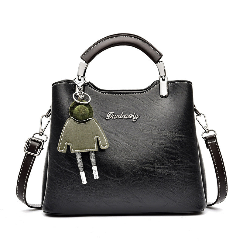 Luxury Simple Retro Small Handbag Women