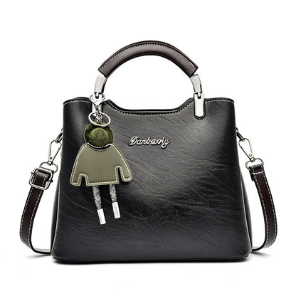 Luxury Simple Retro Small Handbag Women
