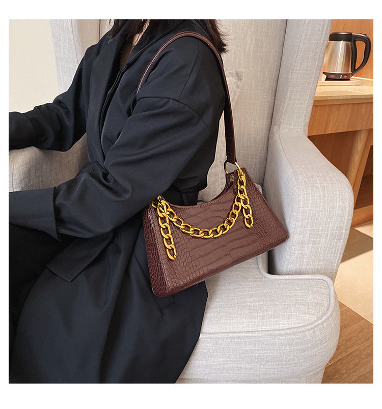 Chain shoulder bag high-quality handbag