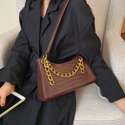 Chain shoulder bag high-quality handbag