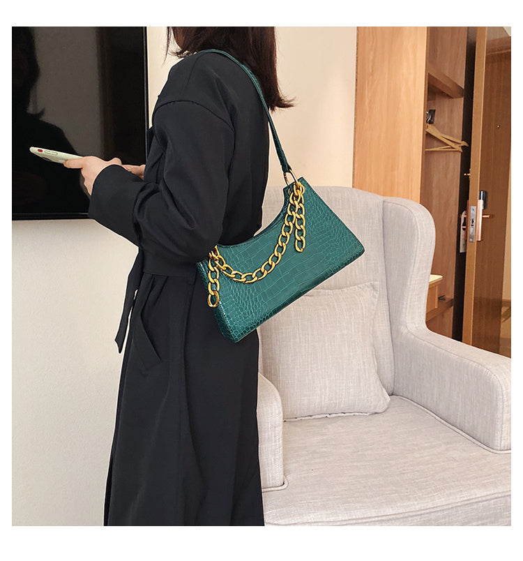 Chain shoulder bag high-quality handbag