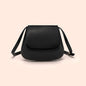 Crossbody Bag Vegan Leather Women Retro Small Saddle Satchel Shoulder Bag With Long Adjustable Strap