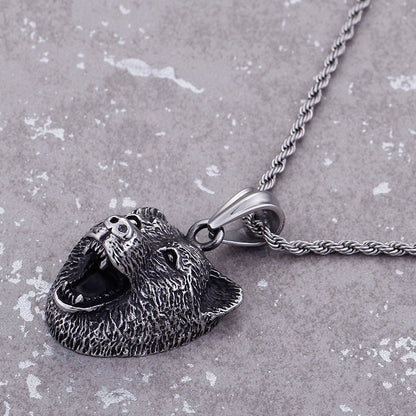 Head High Quality Metal Pendant Necklace