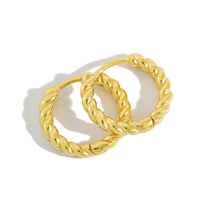 Korean S925 pure silver earrings