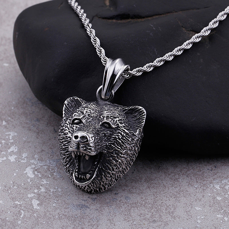 Head High Quality Metal Pendant Necklace