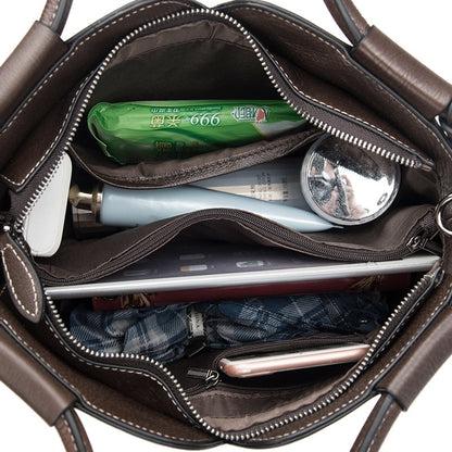 Luxury embossed Leather All-match Crossbody Bag