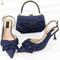 🔥 ☄️Cross-border Ladies Party Shoes Bag Set Handmade Leaf Decorative Wine Glass Heel