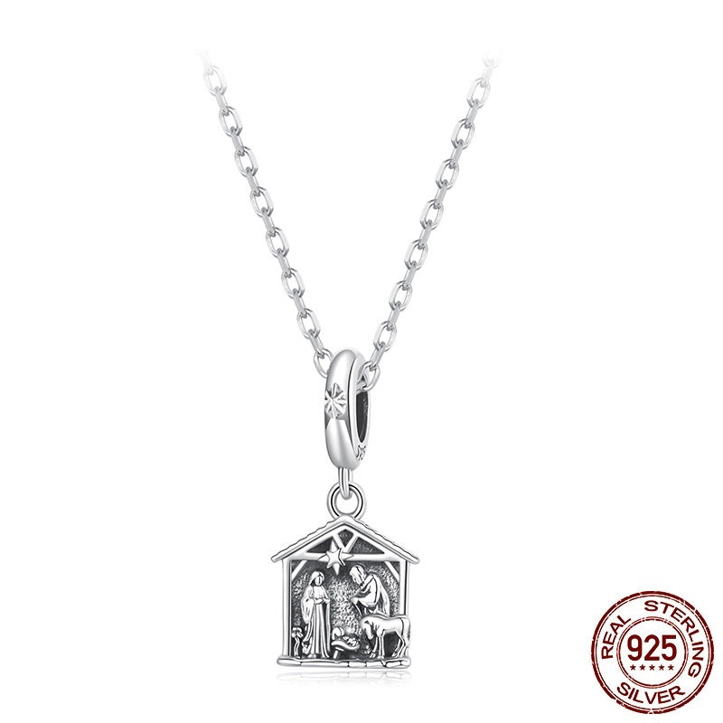 S925 Pure Silver Ornament Accessories Characters