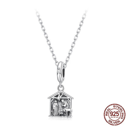 S925 Pure Silver Ornament Accessories Characters