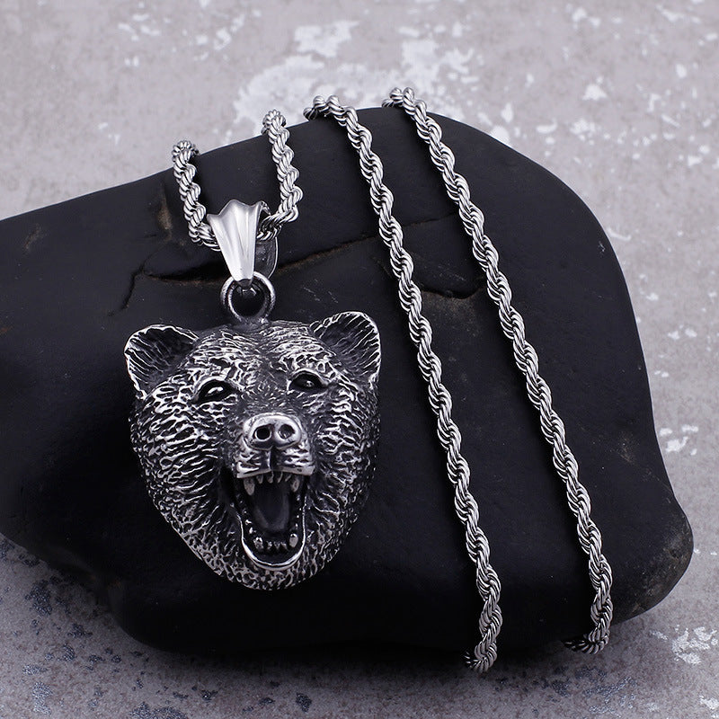 Head High Quality Metal Pendant Necklace