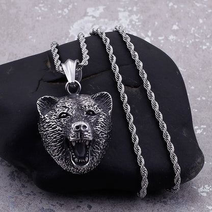 Head High Quality Metal Pendant Necklace