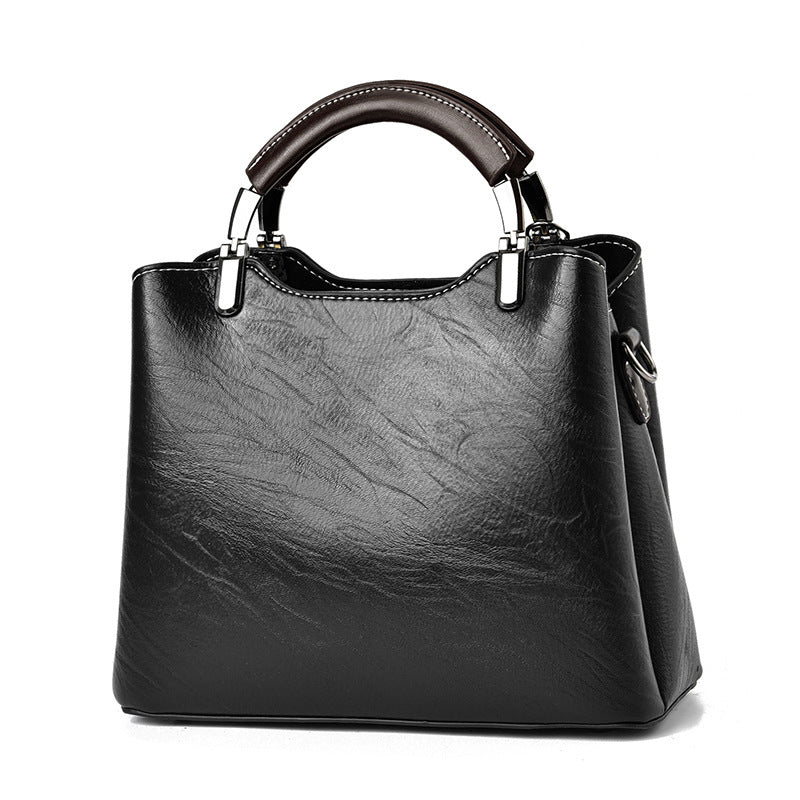 Luxury Simple Retro Small Handbag Women