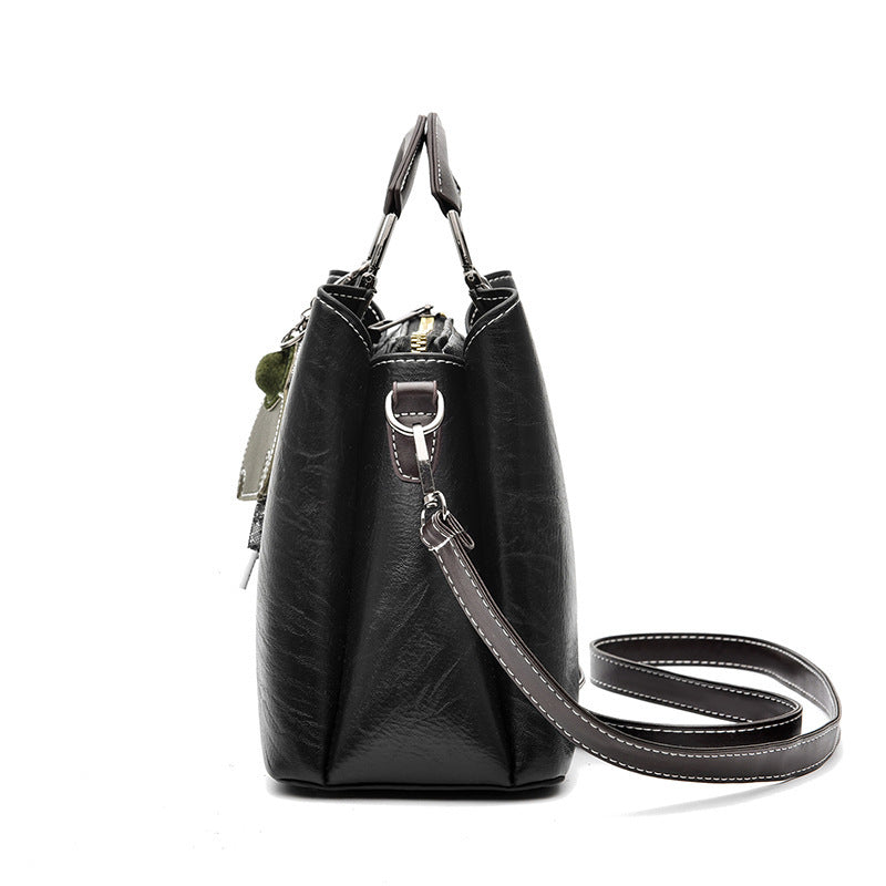 Luxury Simple Retro Small Handbag Women