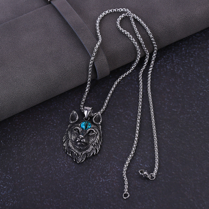 Head High Quality Metal Pendant Necklace