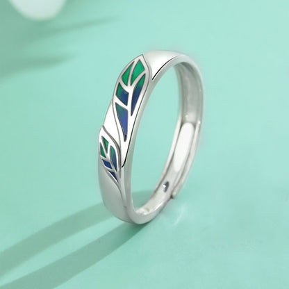 S999 Pure Silver Simple Sterling Silver Ring