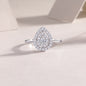 Eternal Love - A Diamond Wedding Ring Set With Top-quality Moissanite 925 Silver .